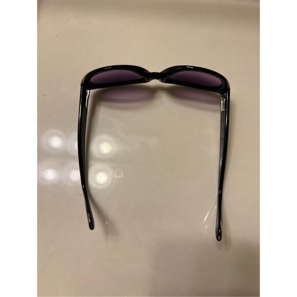 Fossil Sunwear Purple Gradient Lens Black Frame Sunglasses - Picture 4 of 7